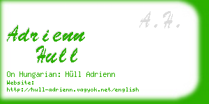 adrienn hull business card